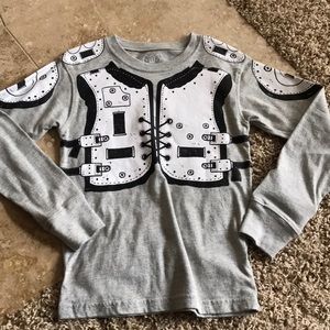 New Wes & Willy Long Sleeve Football Tee Size 5